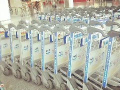 機場推車廣告